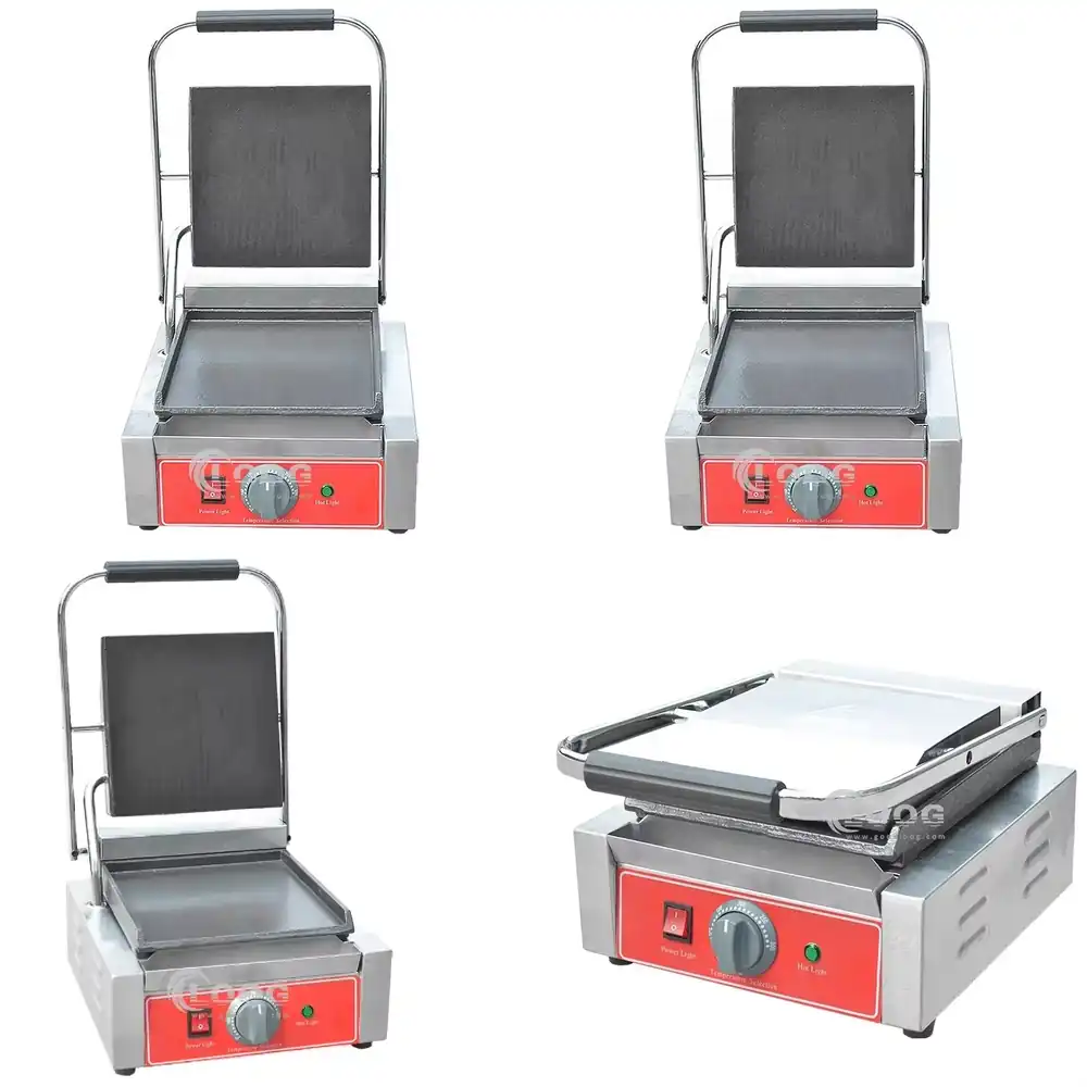 Sandwich Press Panini - Presse à panini commerciale en acier