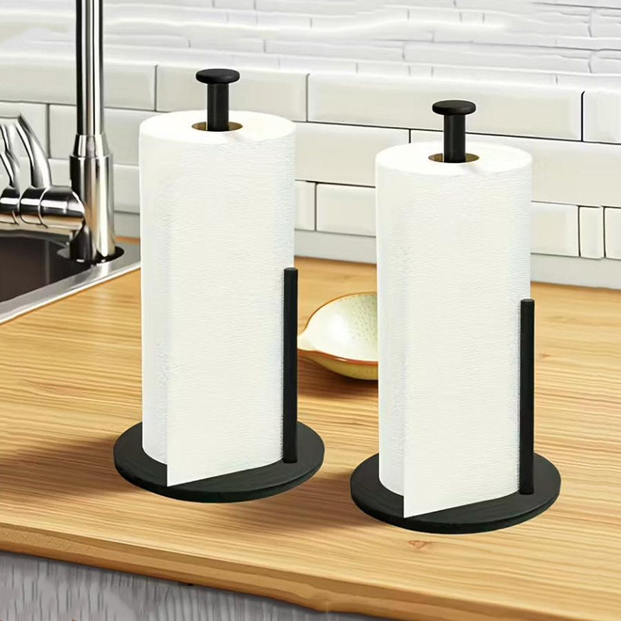 Commercial Kitchen Towels - Porte-rouleau de cuisine en acier inoxydable