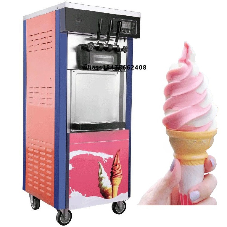 Soft Serve Ice Cream Machine - Machine à glace molle entièrement automatique
