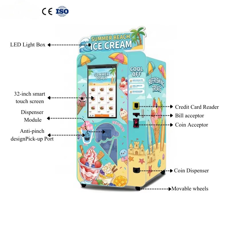 Distributeur automatique de cr - Soft Serve Ice Cream Machine avis et prix