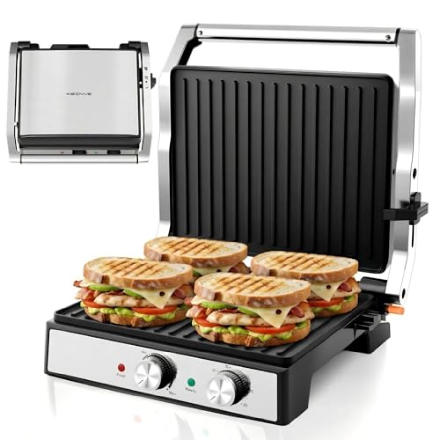 Presse à sandwich Panini avec  - Sandwich Press Panini avis et prix
