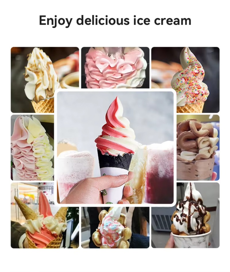 Machine à crème glacée automat - Soft Serve Ice Cream Machine avis et prix