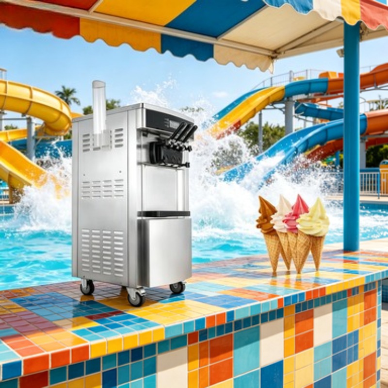 Machine à crème glacée sur pie - Soft Serve Ice Cream Machine avis et prix