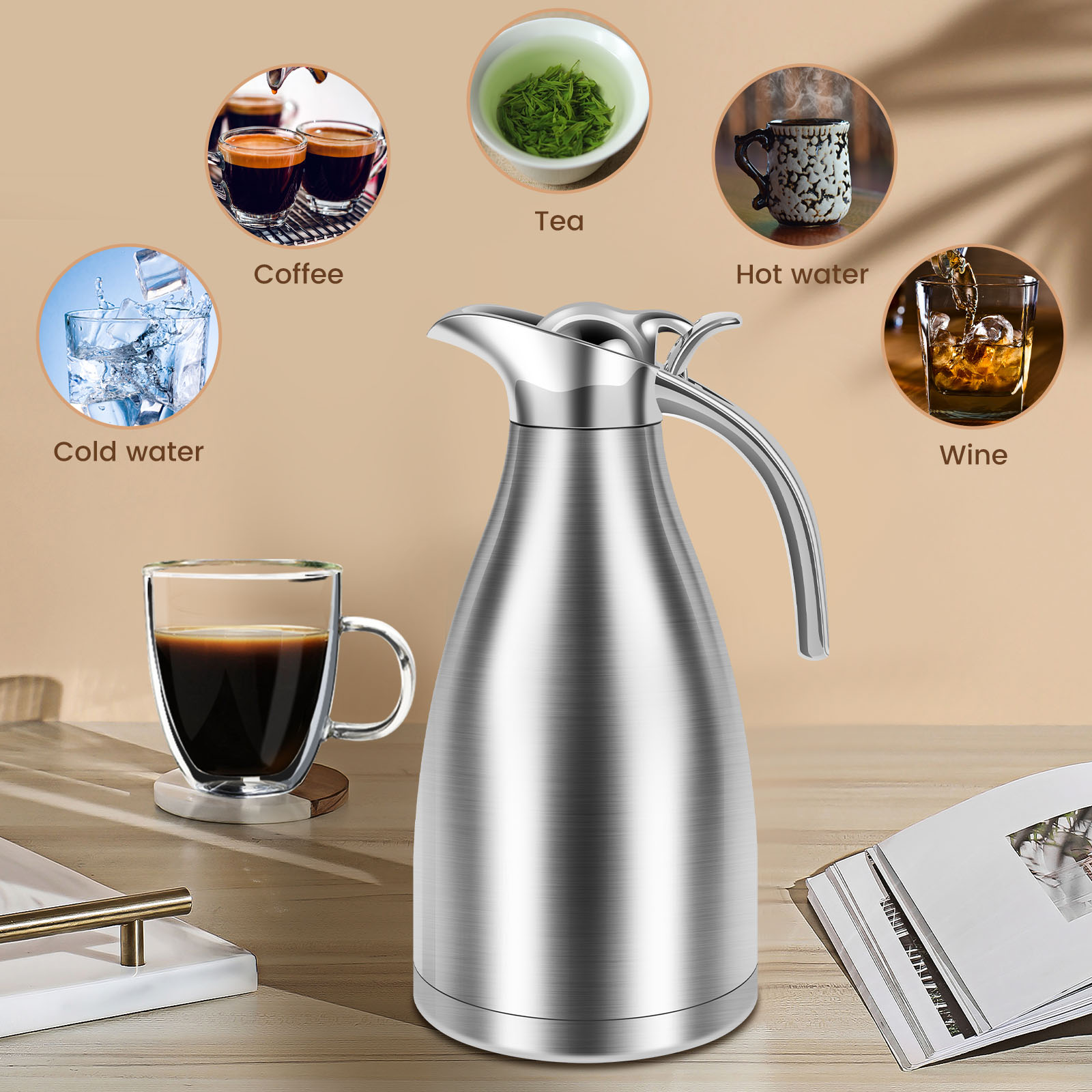 Bouilloire thermique de cuisin - Commercial Kitchen Kettle avis et prix