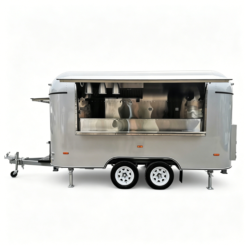 Remorque alimentaire en acier  - Commercial Kitchen Layouts avis et prix