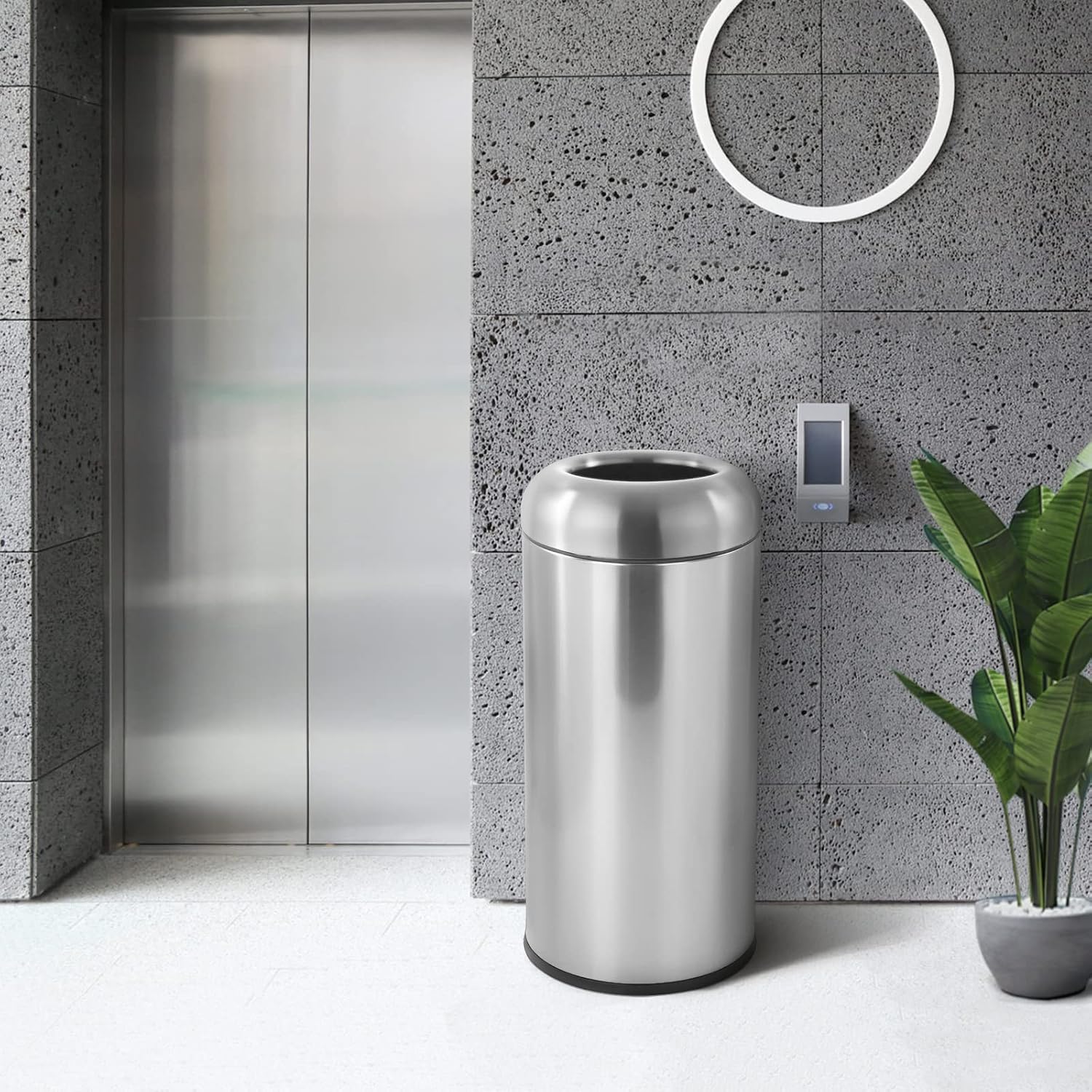 Grande poubelle à ouverture su - Commercial Kitchen Bin avis et prix
