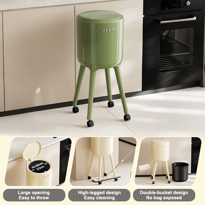 Poubelle haute sur roulettes U - Commercial Kitchen Bin avis et prix