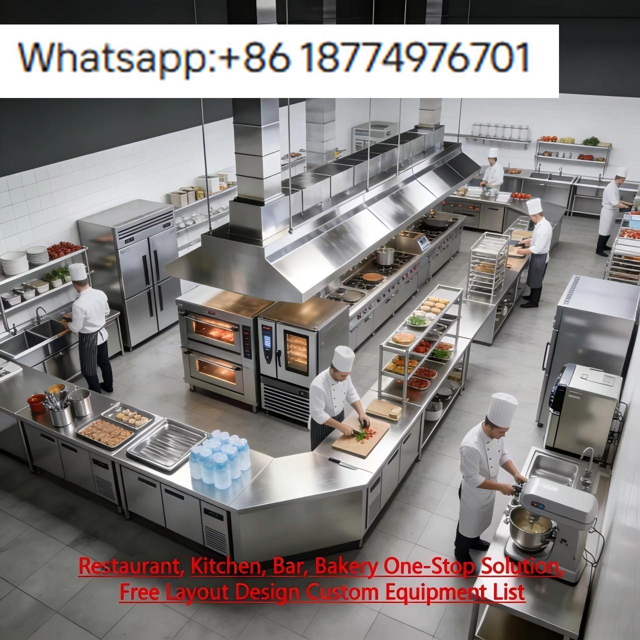 Ensemble d'équipements de rest - Commercial Kitchen Layouts avis et prix