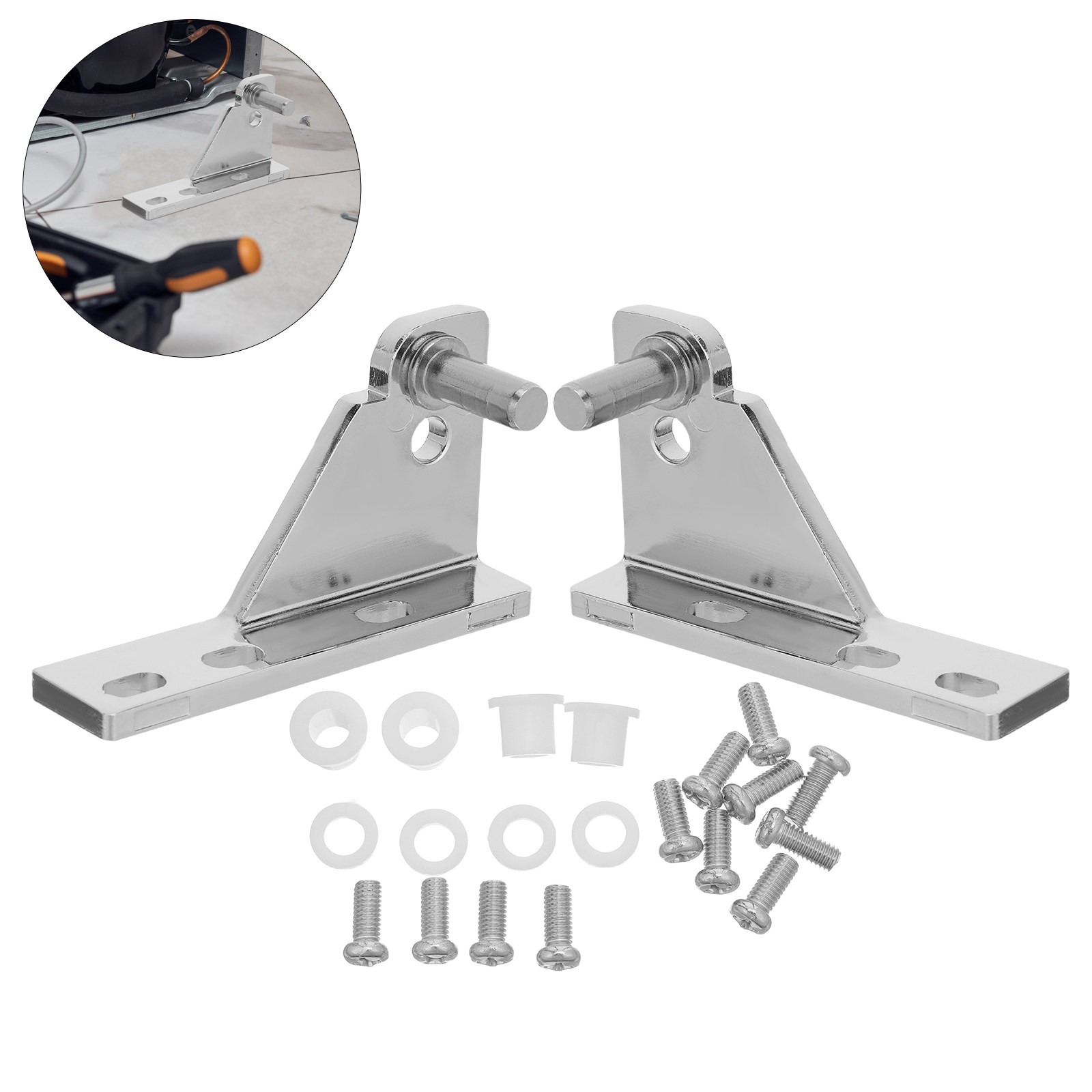 4 charnières de porte de réfri - Commercial Kitchen Hardware avis et prix