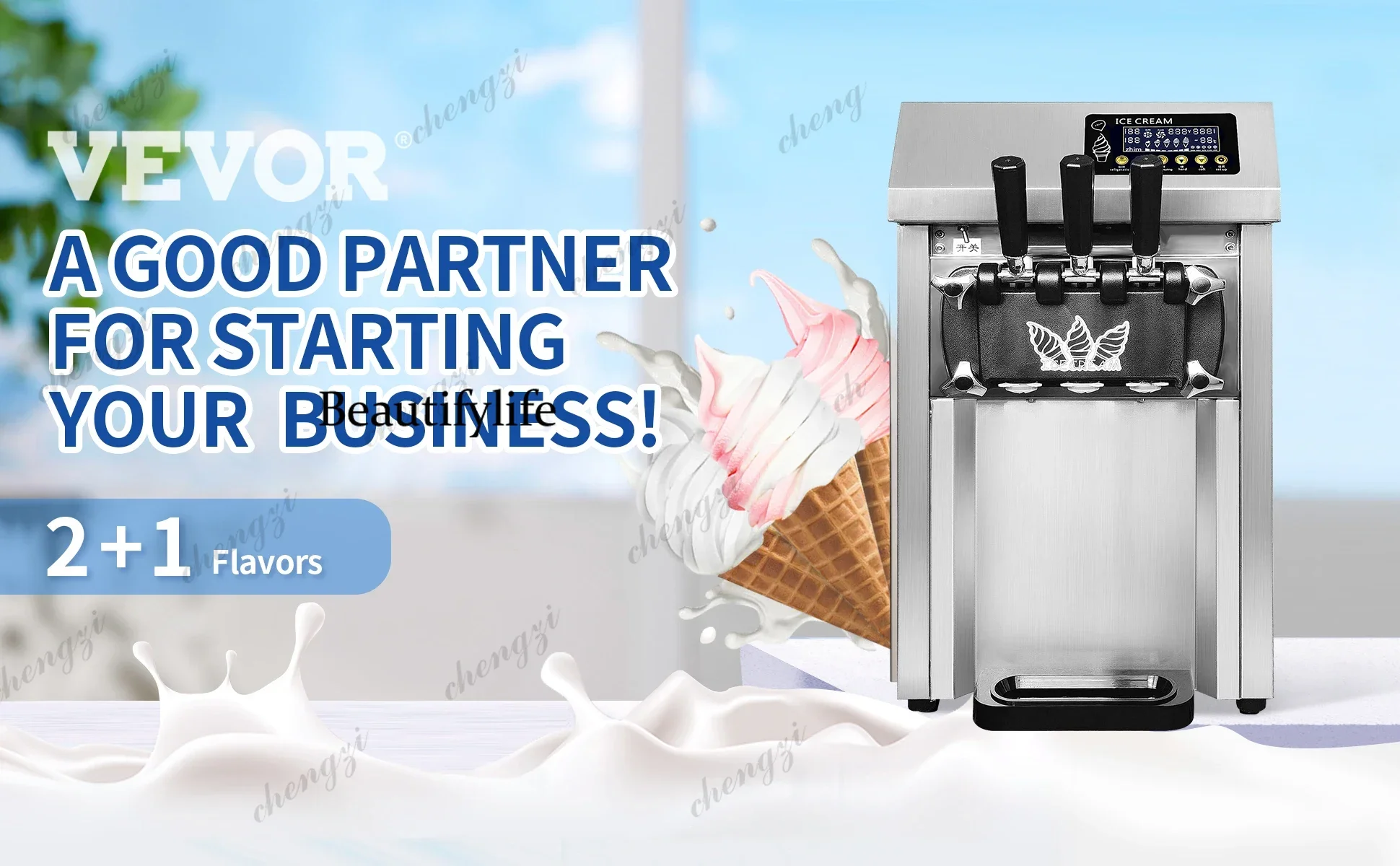 Machine à glace commerciale A5 - Soft Serve Ice Cream Machine avis et prix